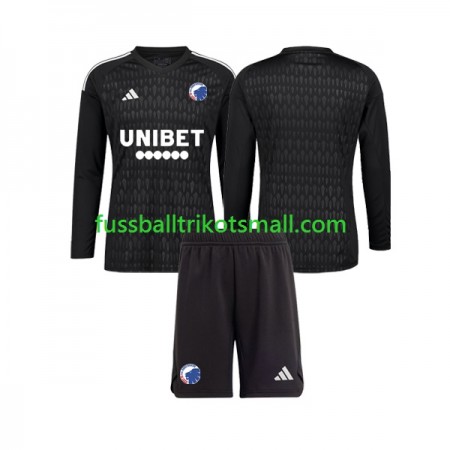 Fußballtrikots FC Copenhagen Torwart Kinder 2023-2024 Langarm Auswärts-trikot kaufen